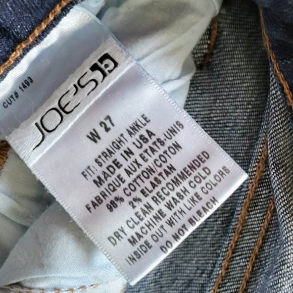 Joe’s Jeans Vintage Distressed 1971 Straight Fit Ankle - 27" - Picture 5 of 8